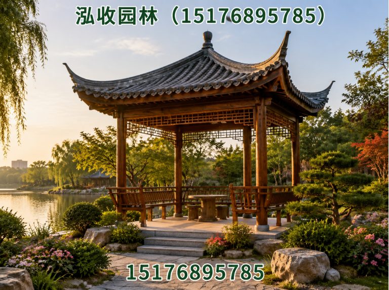 安康防腐木展示图